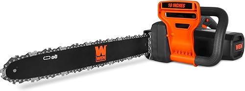 Miniatura 2 de WEN Motosierra eléctrica, con cable, 15 amperios, 18 pulgadas (CP1518)