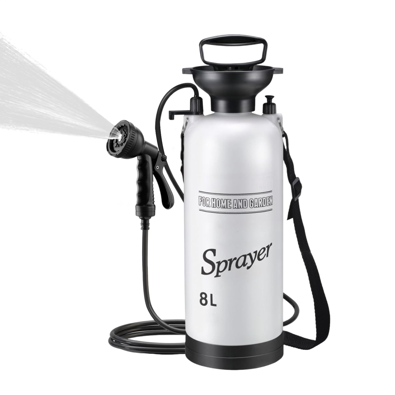Generico Doccia Portatile da Campeggio - Pompa Acqua Doccia Portatile per | Campeggio,Accessorio da per Pulizia Bagno Viaggi Zaino in Spalla Autocaravana Auto Piante