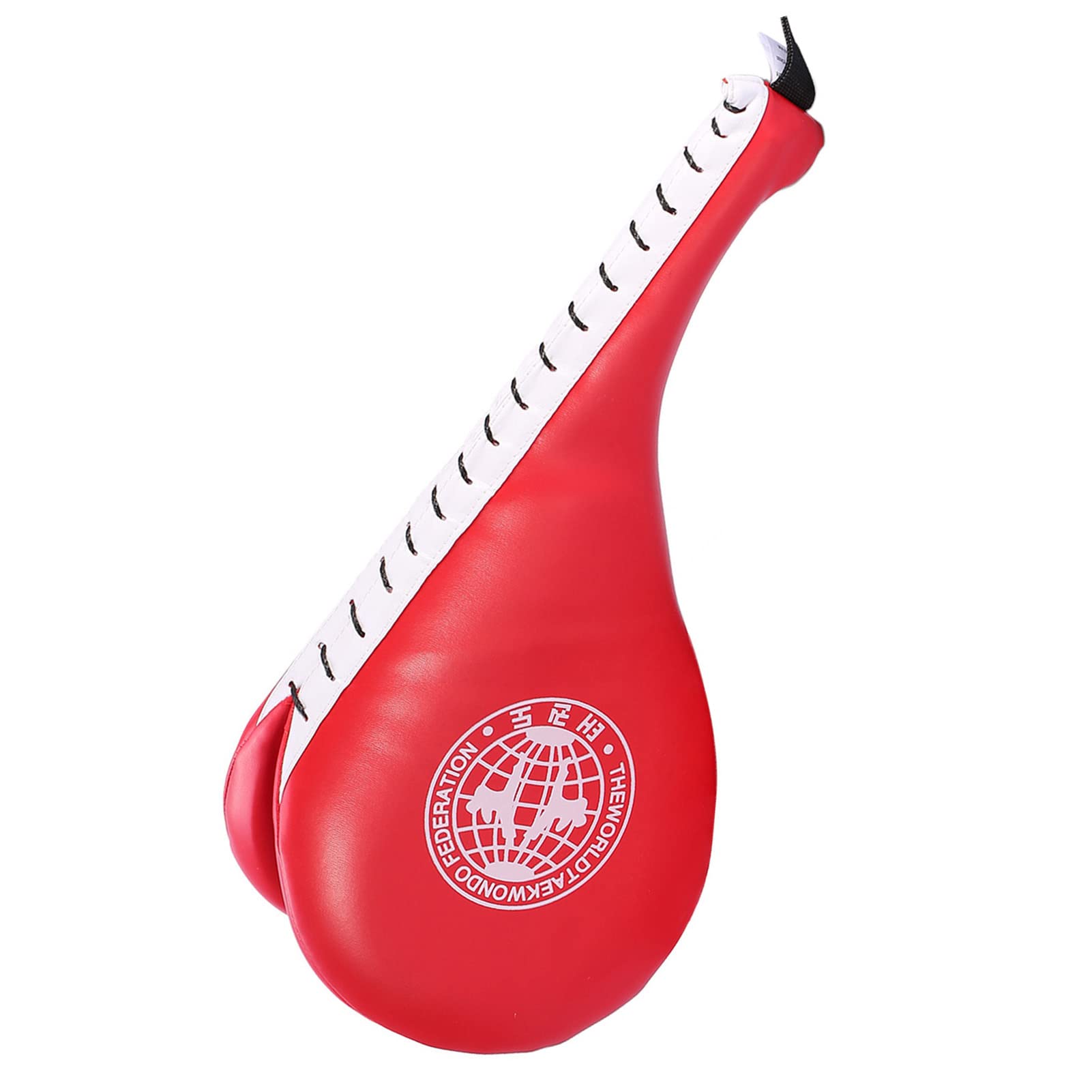 VGEBY1 Pads Per Taekwondo E Karate – Bersaglio Antiscivolo Per Calci (Rosso, 39x19,5 Cm)