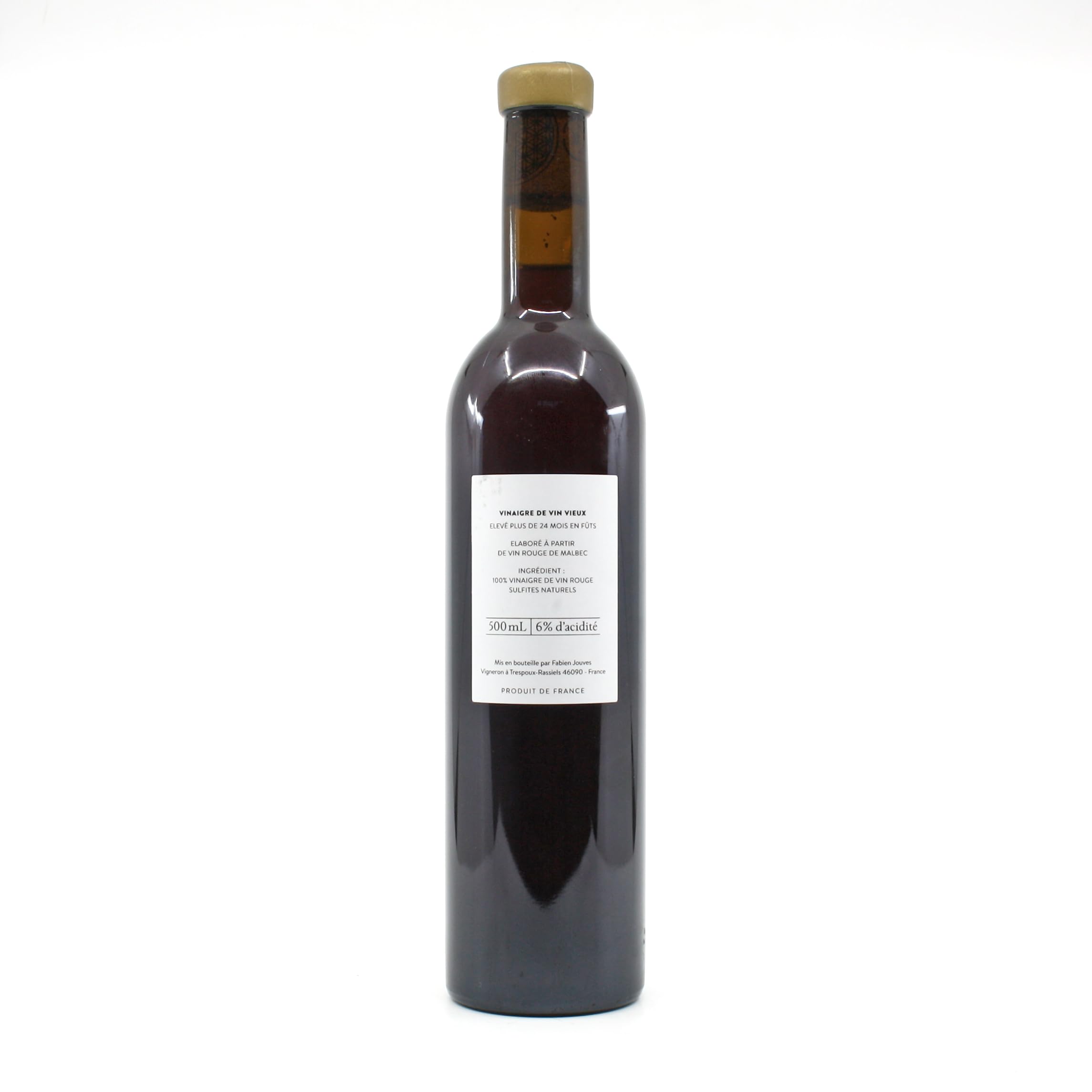 Vinaigre de vin vieux - Malbec - 50cl