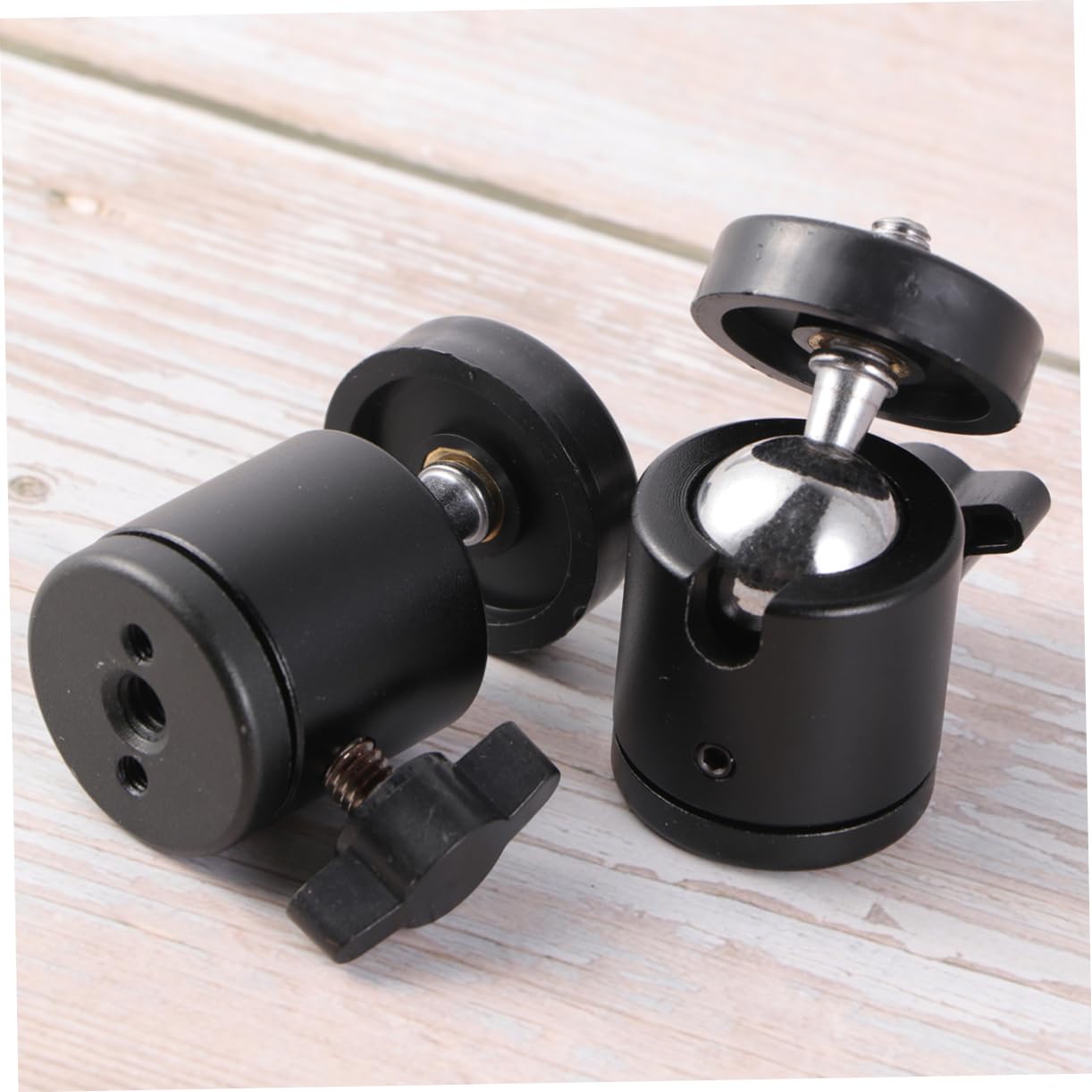 Angoily 360° Rotation Camera Mount Ball Head Mini Tripod 1/4 Thread for Camcorder Tripod St