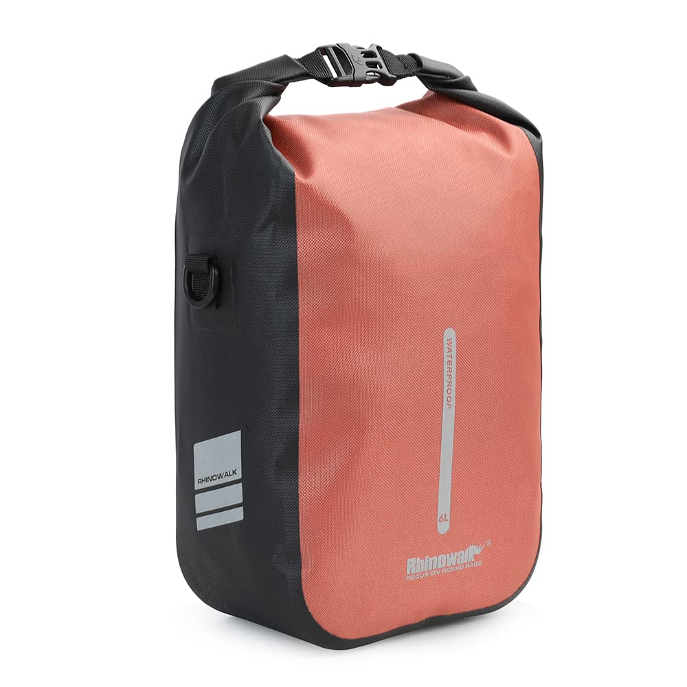 Sac étanche vélo sacoche de fourche avant 6L pour scooter électrique HUIOP