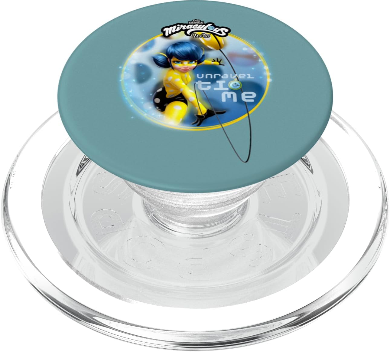 Miraculous Ladybug London Chronobug Unravel Time PopSockets Adhesive PopGrip