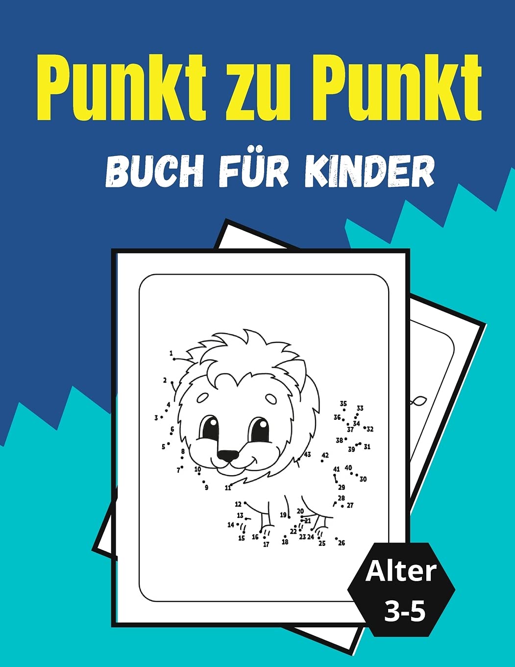 Punkt zu Punkt Buch für Kinder Alter 3-5: Erstaunlich und Spaß Dot to Dot Puzzles für Kinder, Kleinkinder, Jungen und Mädchen