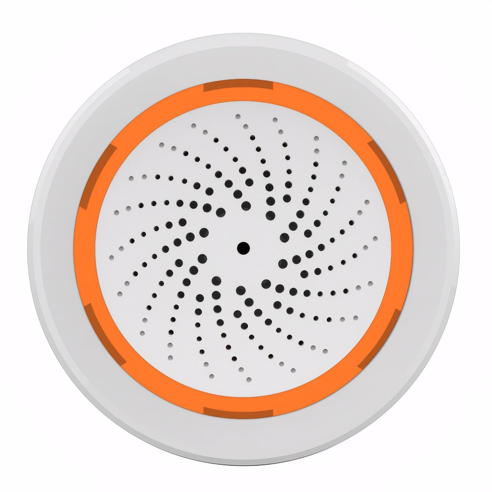 Mengshen Alarme WiFi Intelligente Sirène d'Alerte Forte de 100 dB avec Lumière Stroboscopique pour la Sécurité à Domicile et Contrôle à Distance via l'application Fonctionne avec Tuya/Smart Life/Alexa