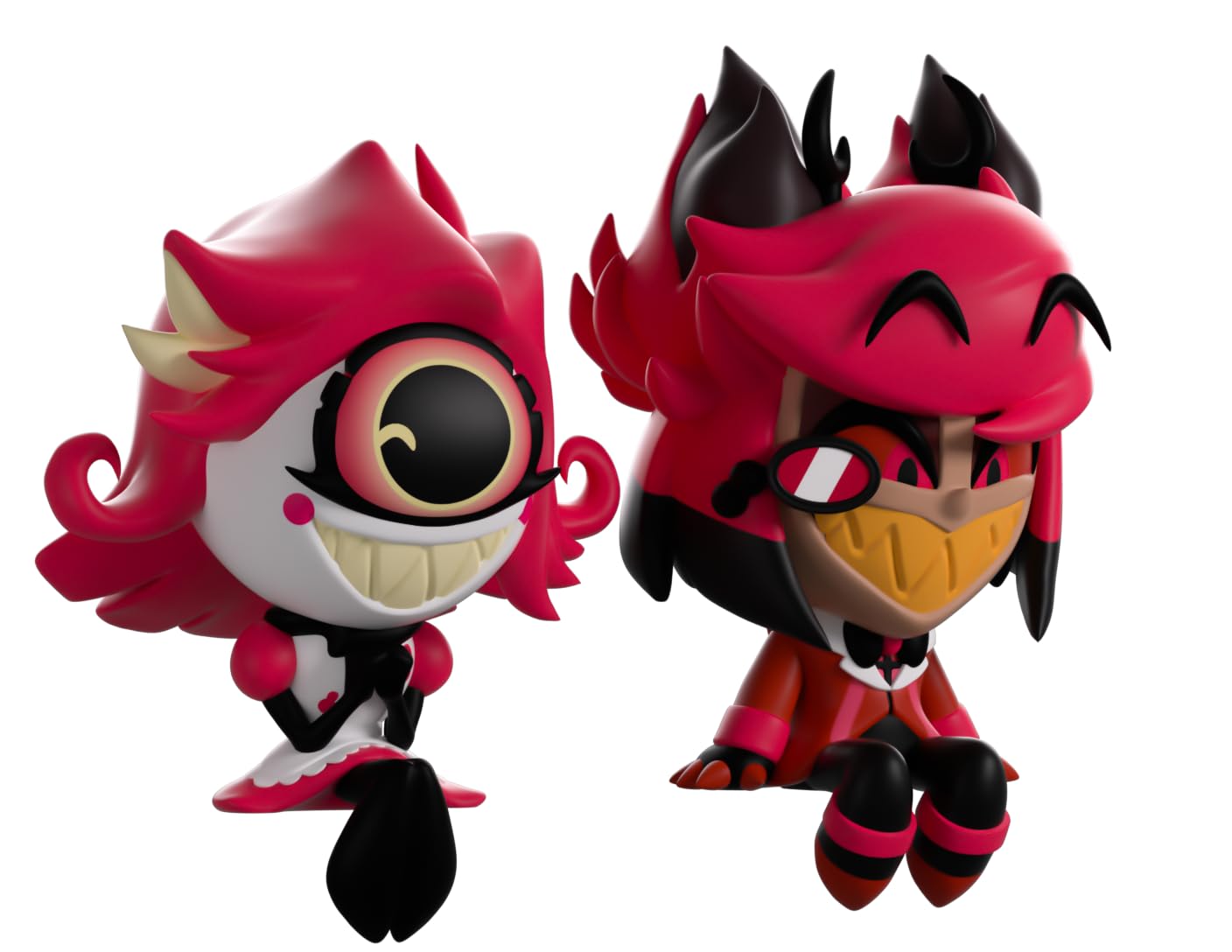 Hazbin Hotel モニタートップフィギュア 4体セット アナザーカラー Hazbin Hotel Monitor Top Figure - Alastor The Radio Demon (2 types