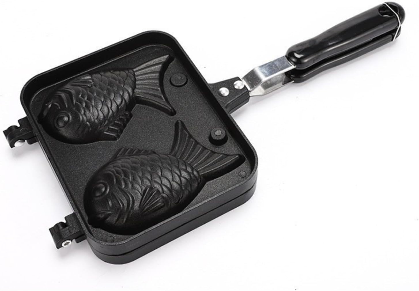 Steamed snapper mold, waffle frying pan, household open flame snapper barbecue plate.