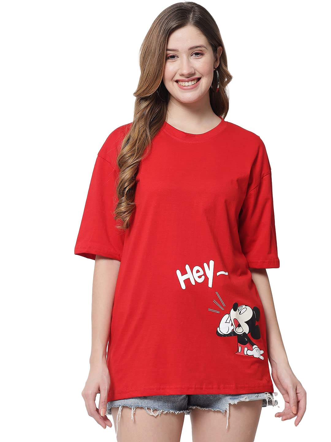 GlamcciOversized Cotton Casual Shirt