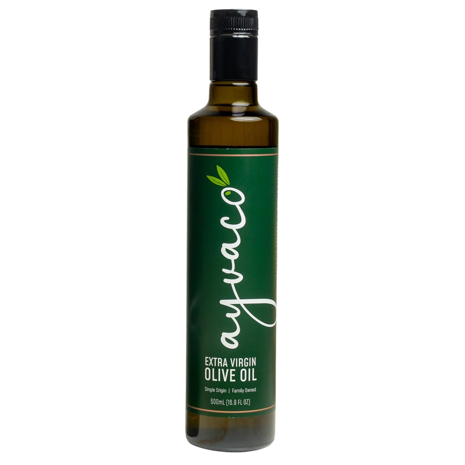 Ayvaco Extra Virgin Olive Oil – Cold Pressed, Single Origin, Small Batch, Monovarietal – Organically Produced, Family Owned EVOO from the Aegean – No Pesticides, Traceable – 16.9 fl oz