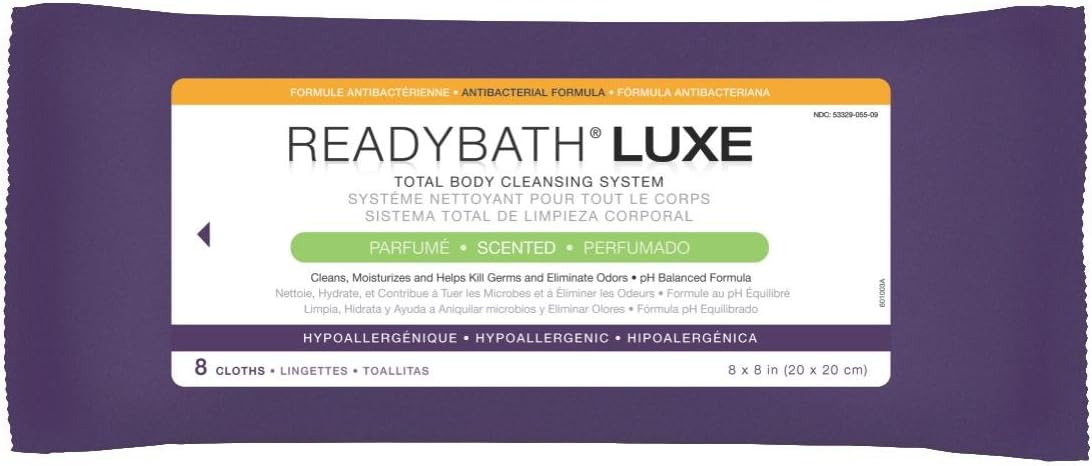 ReadyBath Premium WASHCLOTHS, 8PK
