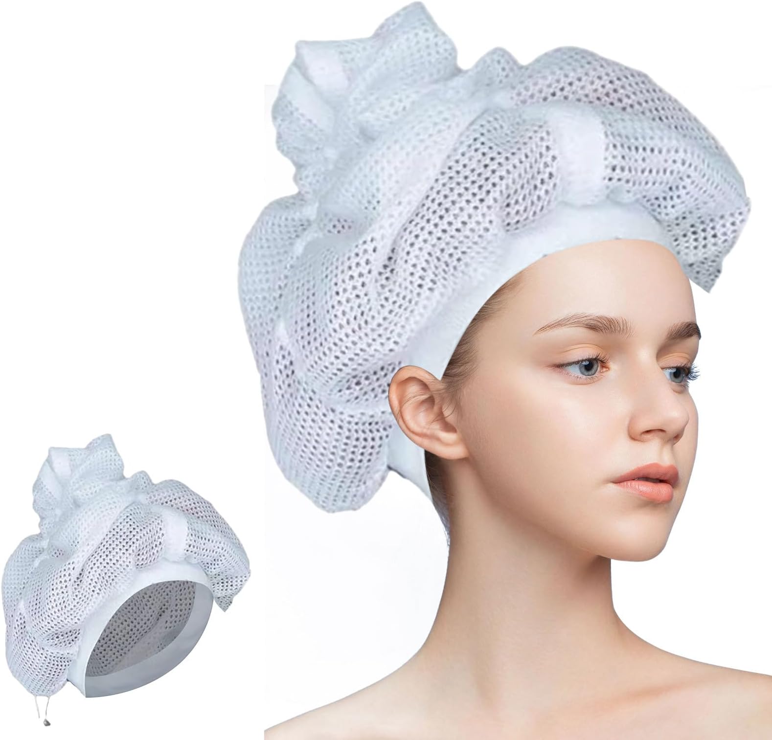 Birdfly Net Plopping Cap For Drying Curly Hair, Soulta Net