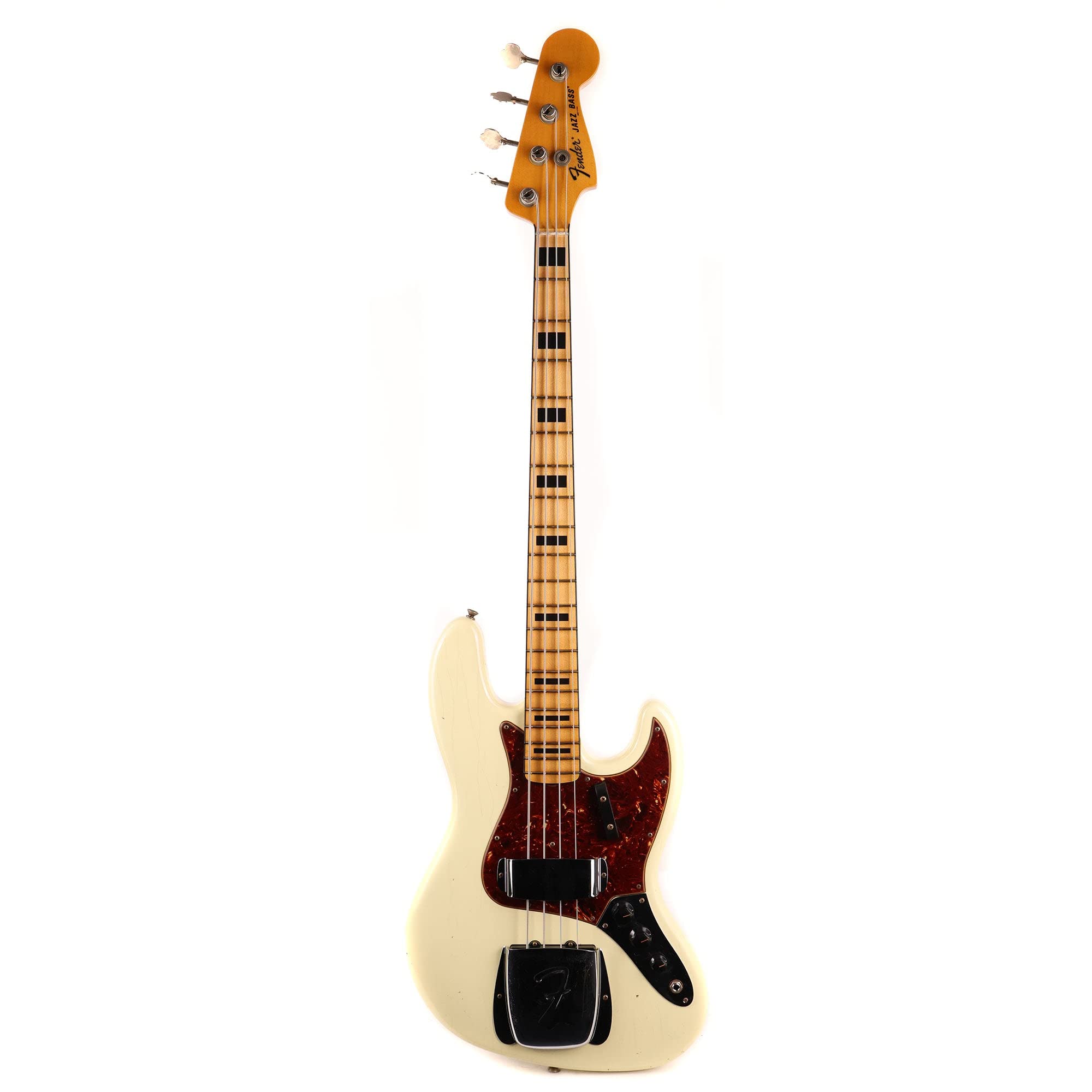 Fender Custom Shop 1968 Jazz Bass Journeyman Relic - Aged Vintage White