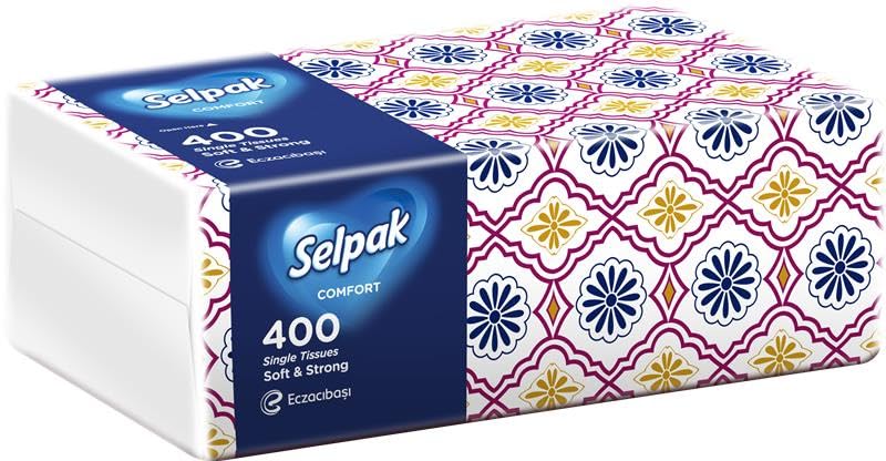 Selpak Facial Tissue Refill Pack Soft Pack 2ply 200pulls