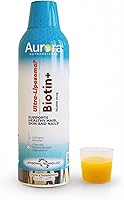 Vista 1 de Vida Lifescience Aurora Nutrascience - Suplemento potenciador de colágeno de biotina ultra liposomal de 10,000 mcg, apoya el cabello, la piel
