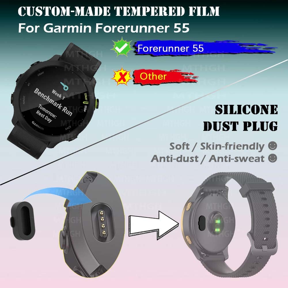 Lot 2 Verre Trempé Protection Ecran+Coque De Protection Pour