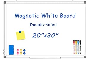 Double-Sided Magnetic Dry Erase Board | 2x3 ft