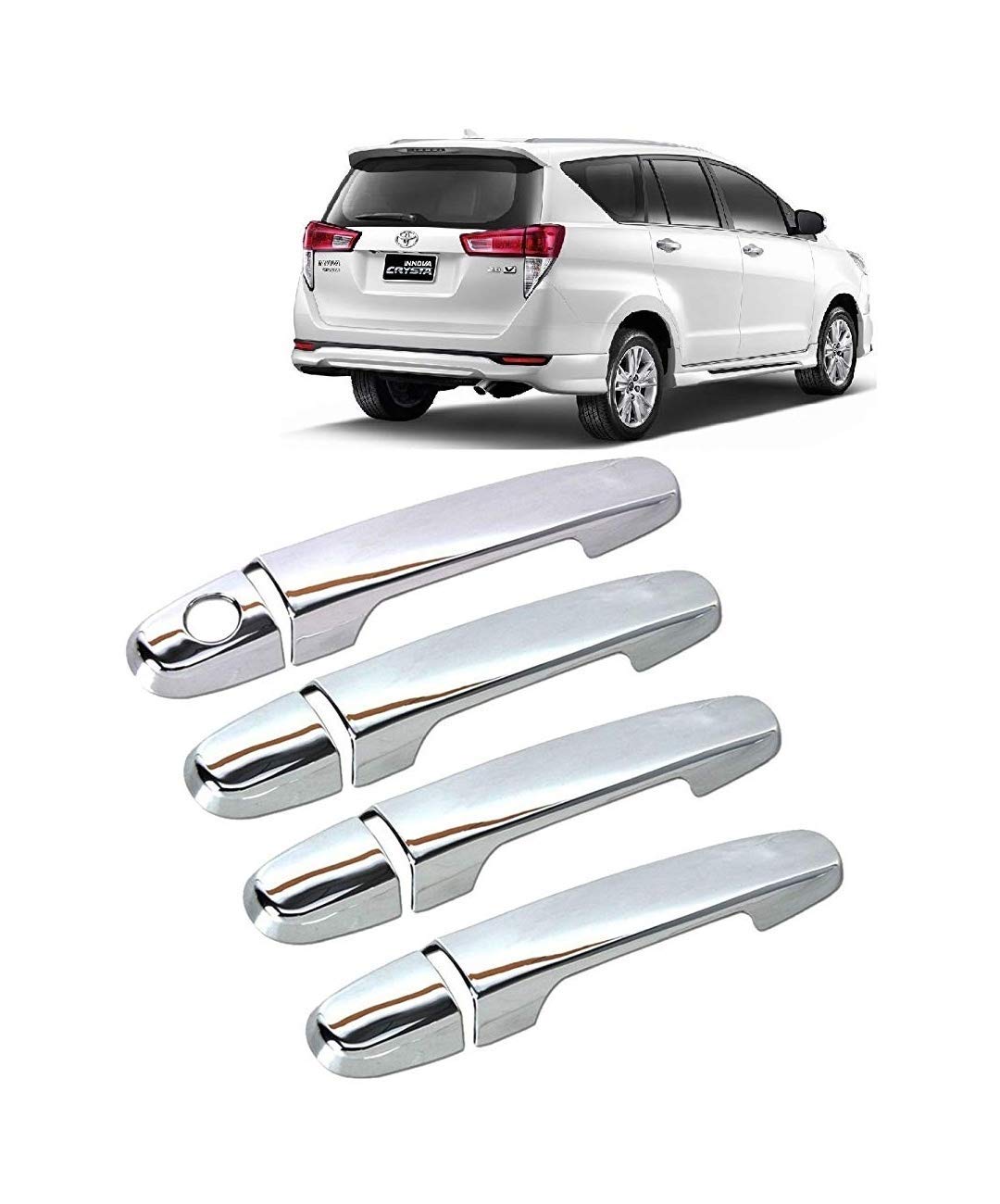 HRH Automobile Car Chrome Plated Door Handle Latch Cover for Toyota