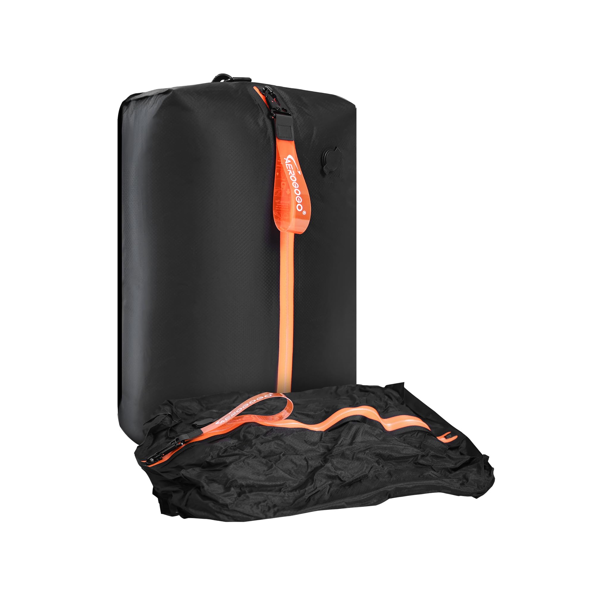 Aerogogo ReZip Vacuum Bags for Travel Luggage Reusable Compression Bags Vacuum Seal Packing cube for Cloth Packing (Medium-No pump)