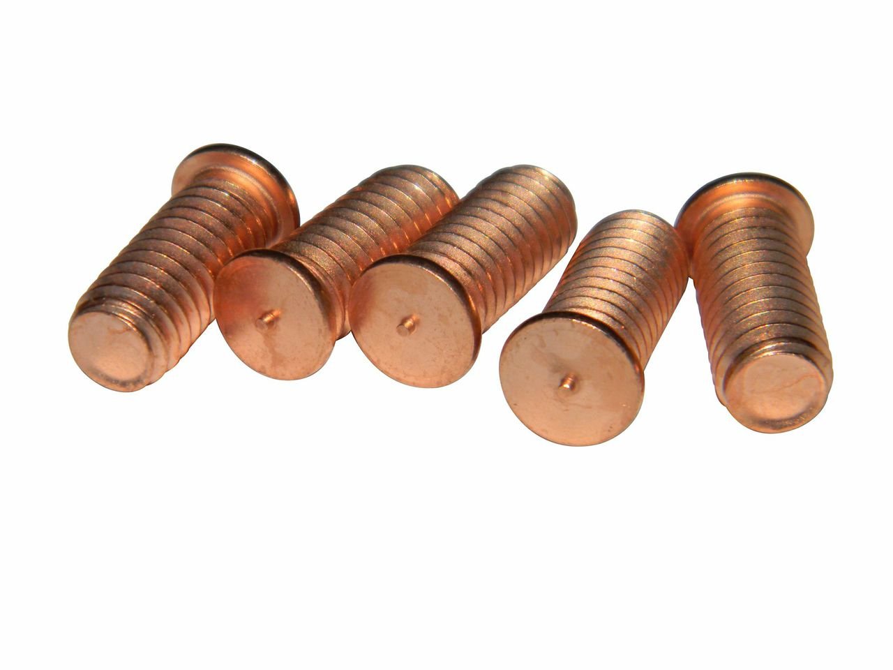 Capacitor Discharge Studs FLANGED MILD Steel Starter KIT 1/4" MAX