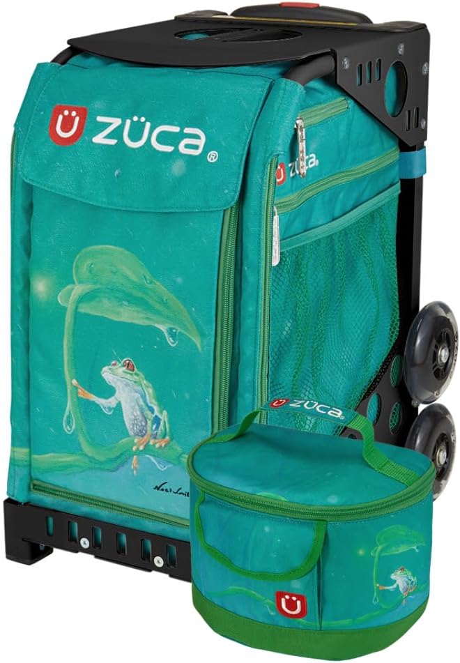 ZUCA Sport Unit - Froggy Friend (w/Lunchbox) / Black Frame