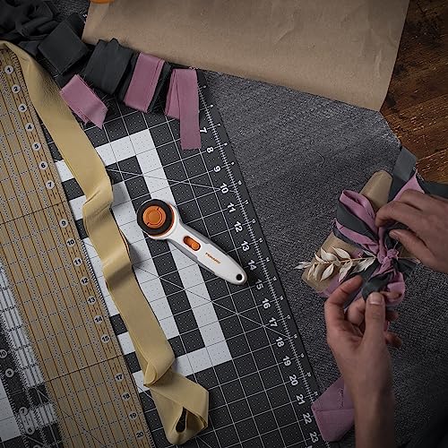 Fiskars 45mm Stick Titanium Easy-Change SoftGrip Rotary Cutter for Fabric - image 7