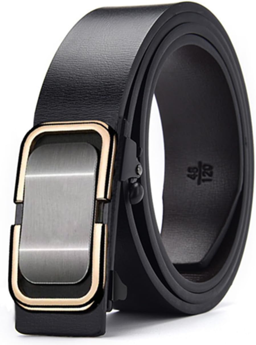C-gold Buckle Black Belt 9012