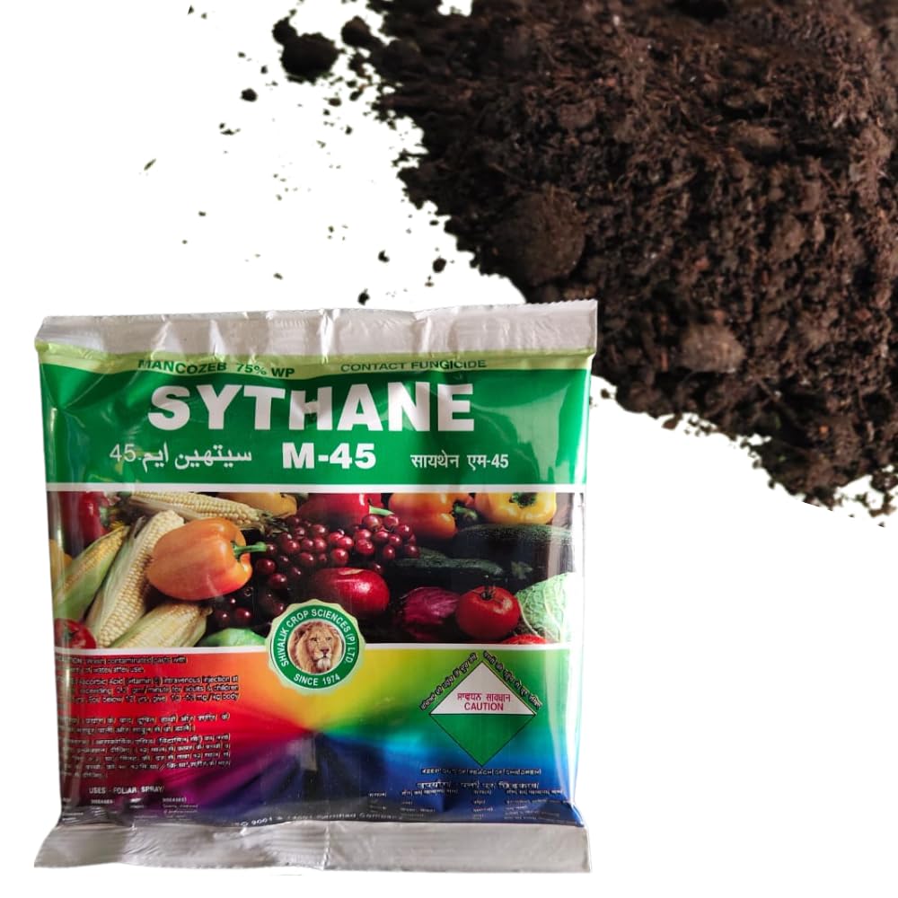 SYTHANE M-45 100 Gram Combo with Neem Khad 200 Gram for Multipurpose used | for Complete Plant Food for Growth Boost-image-14