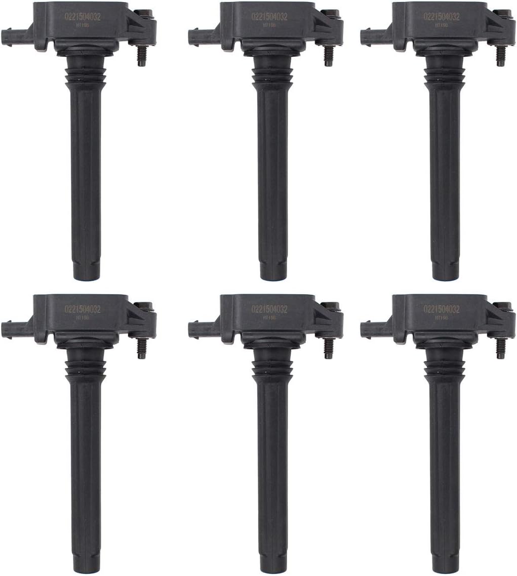 NewYall Pack of 6 Ignition Coil