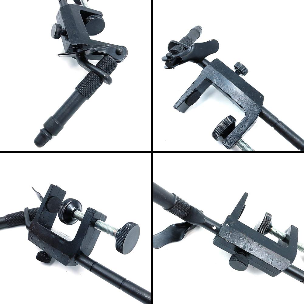 Outil d'étau de Fixation de Mouche, leurre de Mouche en Alliage d'aluminium, Fabricant de Bricolage, Accessoire de pêche, Outil de Vice Rotatif