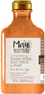 Maui Moisture Invigorating Coconut Coffee Scrub and Body Wash 577ml