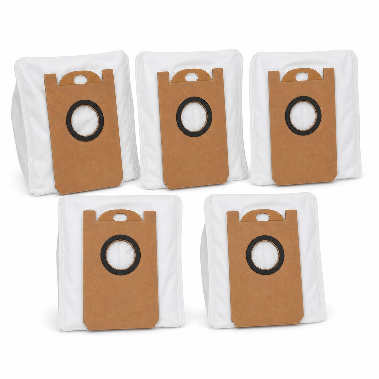 5Pcs Bags Kit, Spare Part For HONITURE, For Q6 Pro For Q5 Robot Vacuum Cleaner Accessories, Bags Replacement Part, For Efficient And Dirt Filtration