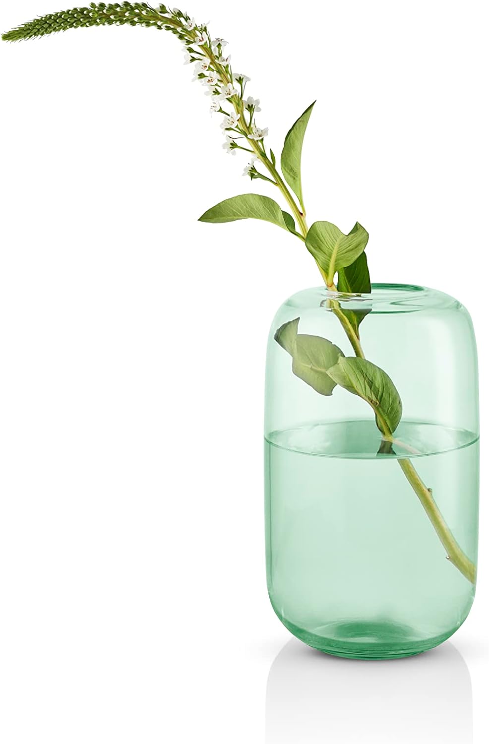 EVA SOLO | Acorn Vase 8.6" (22cm) Mint Green | Decorative Glass vase with a Simple and Organic Design | Mint Green