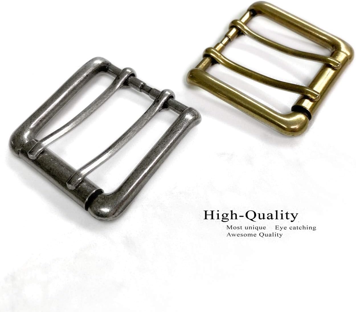 Replacement Belt Buckle fits 1-1/2"(38mm) wide Belt Strap - Multi-Style Options
