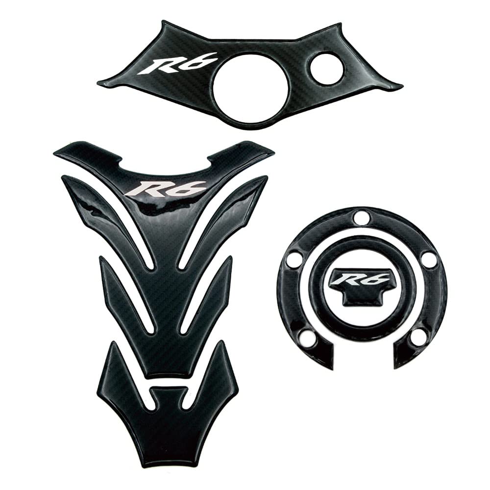 Autocollant Moto pour YZF R6 - Rénovation de Réservoir Essence et Triple Pince