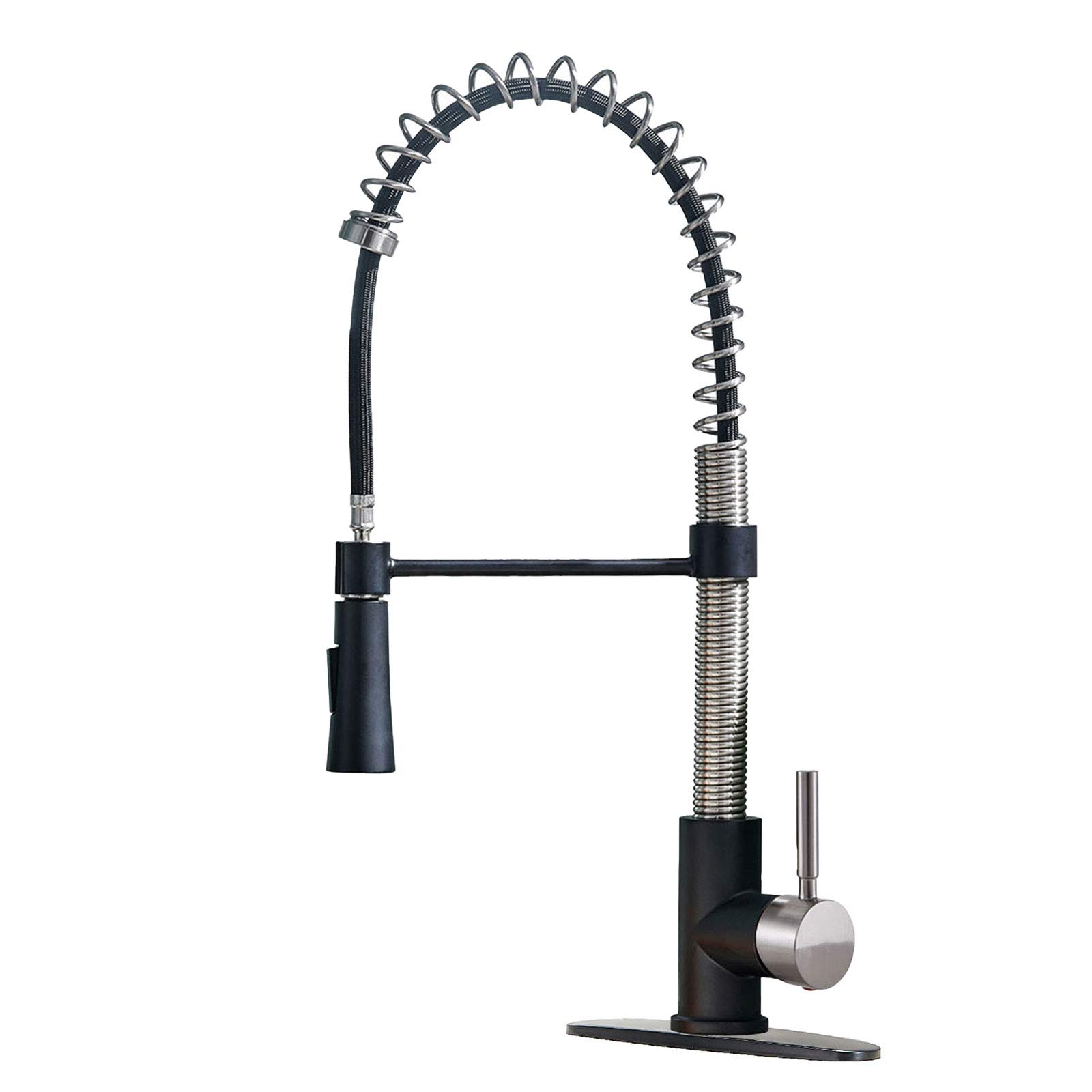 Buy KINGO HOME Lead Free Spring Commercial Farmhouse Kitchen Faucet