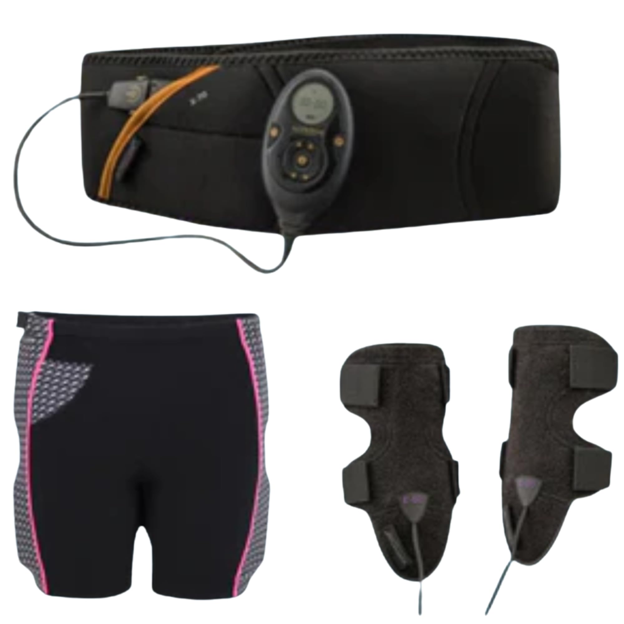 Slendertone Damen Abs7 Full Female Toning Pack, Schwarz, 69-119 cm, 27-47 cm, 34-40