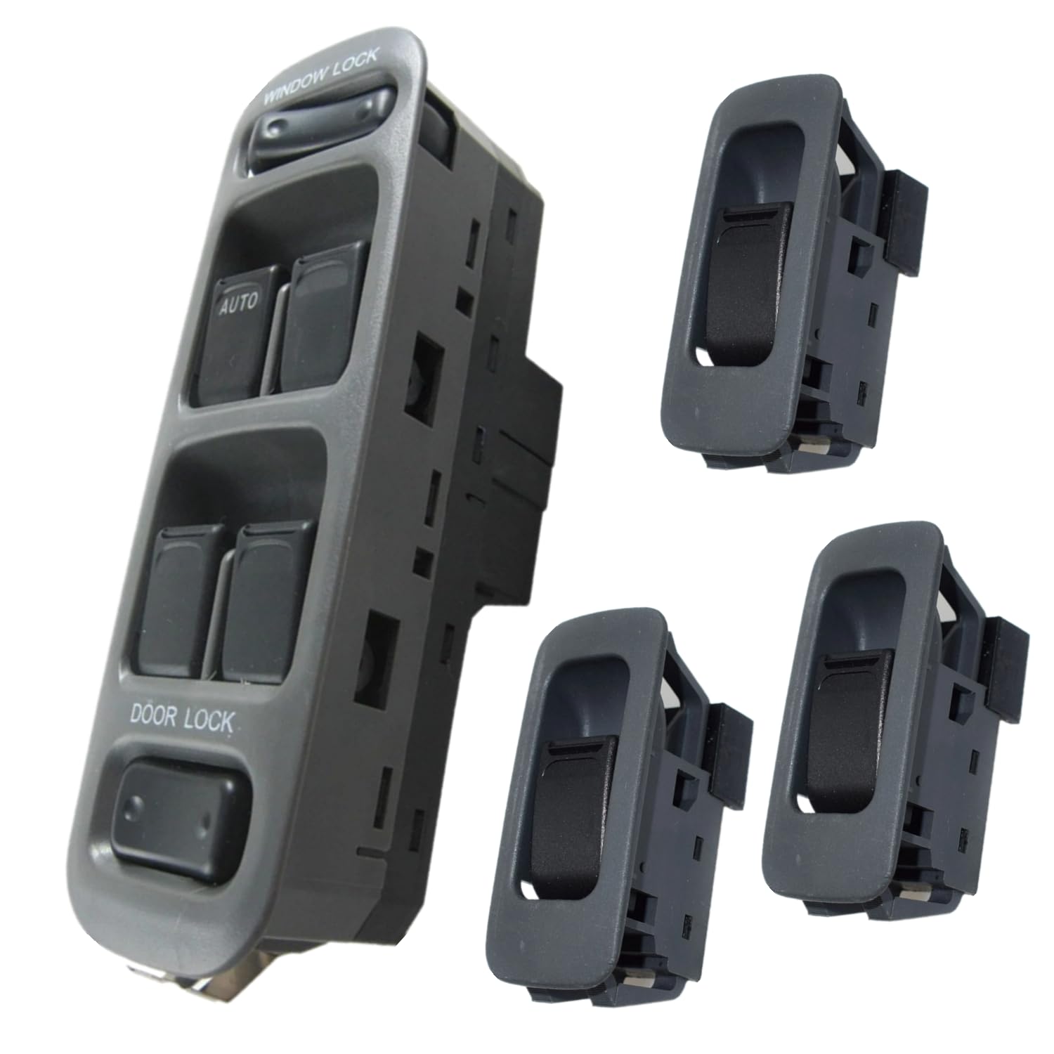 4pcs Window Switch Driver Side & Passenger Compatible with Suzuki Grand Vitara 1999 2000 2001 2002, Vitara 1999-2003, XL-7 2003-2006 37990-65D10-T01 37995-75F00-P4Z