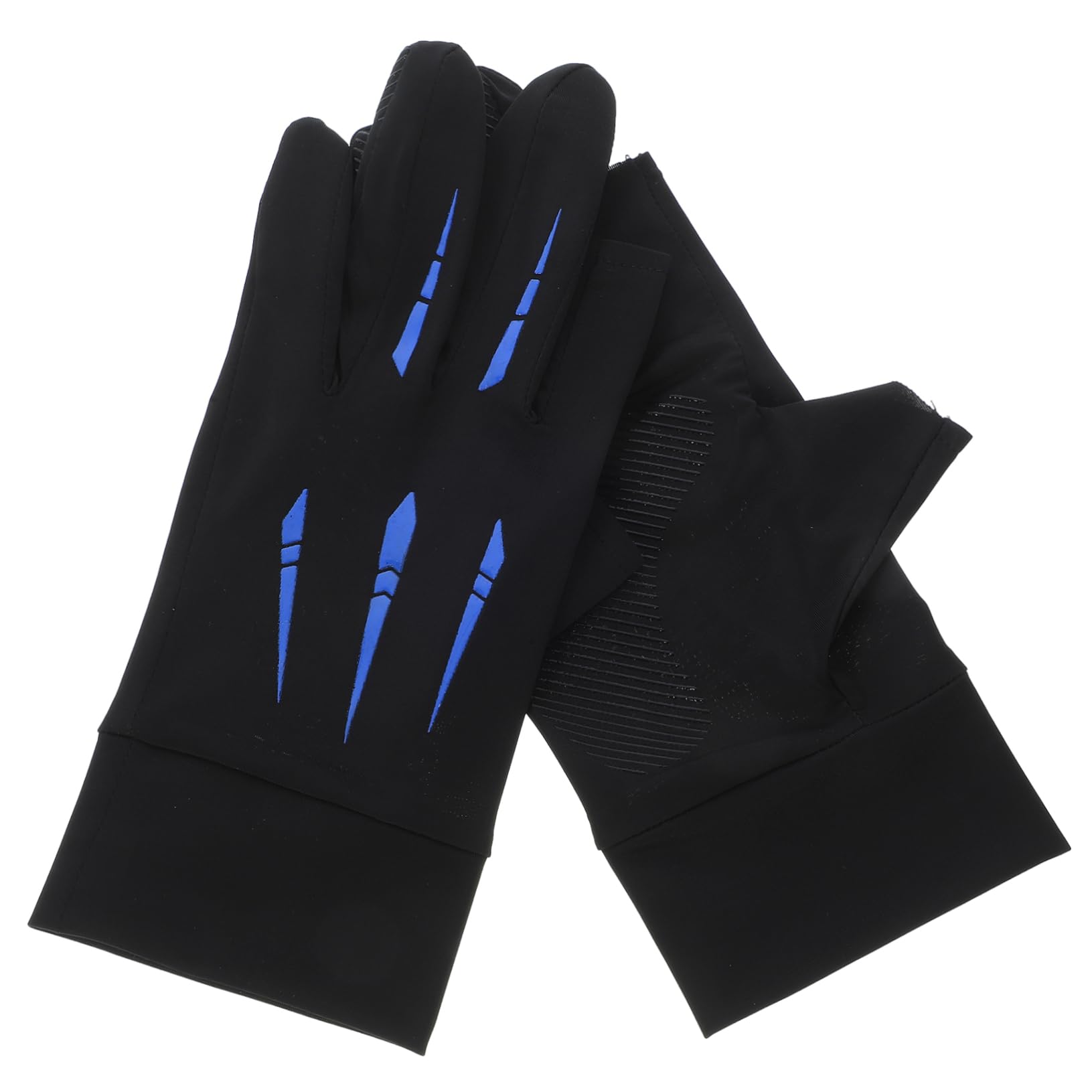YARNOW Guanti Di Protezione Solare Guanti Fitness Guanti Da Equitazione Protettivi Guanti Da Equitazione Resistenti All'usura Comodi Guanti Da Equitazione Silicone Antiscivolo Blue