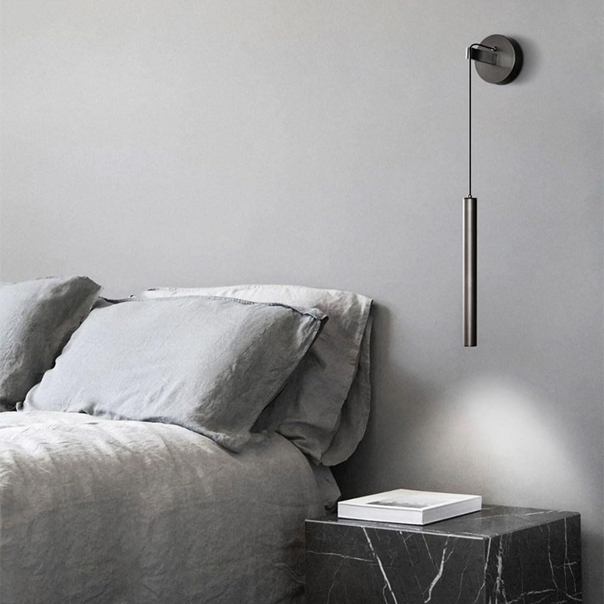 Applique da Esterno Applique da Parete Moderne Lampada da Parete a LED dimmerabile cablata Lampada da Parete Lampada da Parete a Sospensione per Soggiorno Bagno