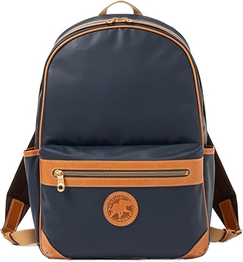 ハンティングワールド　バチューサーパス　ネイビー　リュック　美品 美品 ハンティングワールド リュック バチューサーパス ネイビー