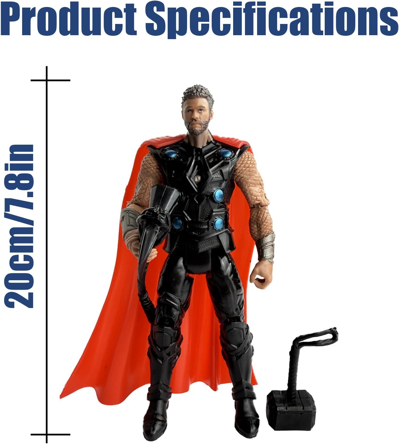 Action Figures Set PVC Collectible Dolls Inspired by Recent Blockbuster Movies - Ideal Memorabilia for Fans and Collector (6PCS)