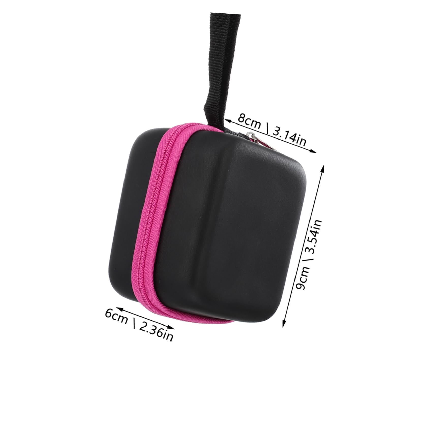 Baluue Essential Oil Storage Case 9 Grids Roller Bottle Bag Travel Oil Bottle Portable Carrying Pouch for Essential Oil