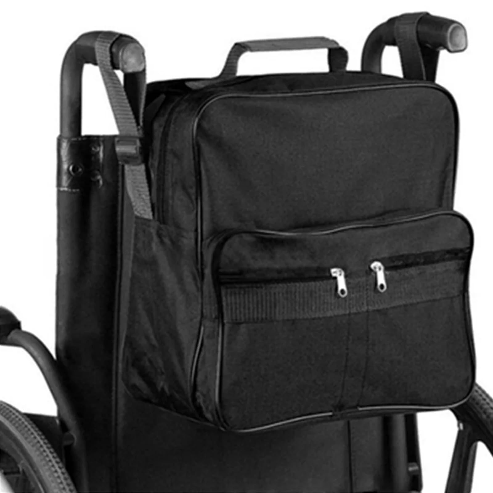 Bolsa Silla de Ruedas Mochila Bolsa de Almacenamiento portátil for Viajes en Silla de Ruedas Bolsa de Almacenamiento Grande for Silla de Ruedas(Color 1)