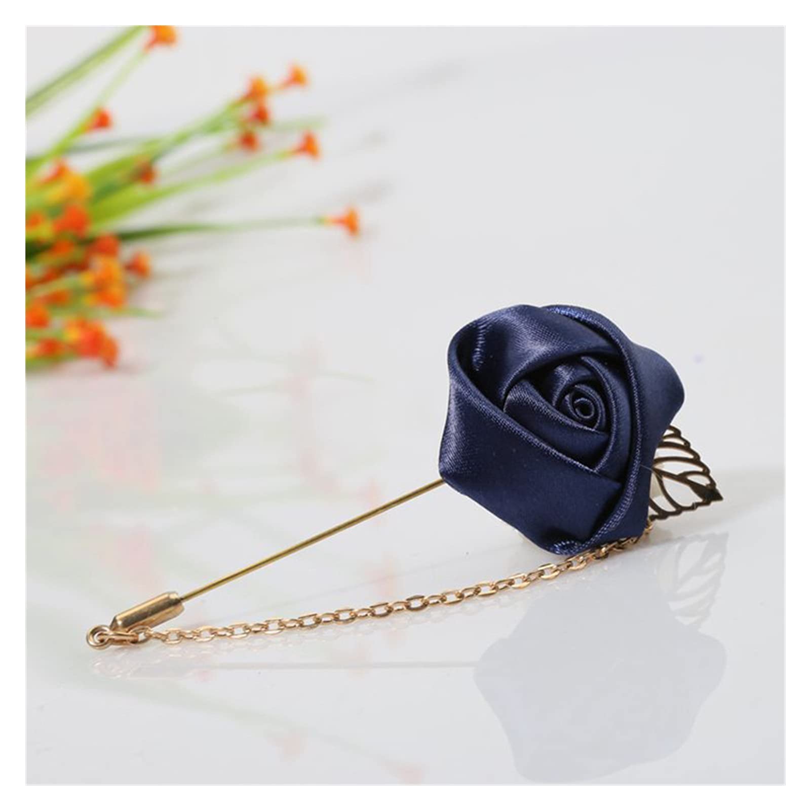Broche Créative Nœud Rose En Alliage - Accessoire De Chemise Pour Homme, Idéal Pour Fêtes Et Occasions Spéciales