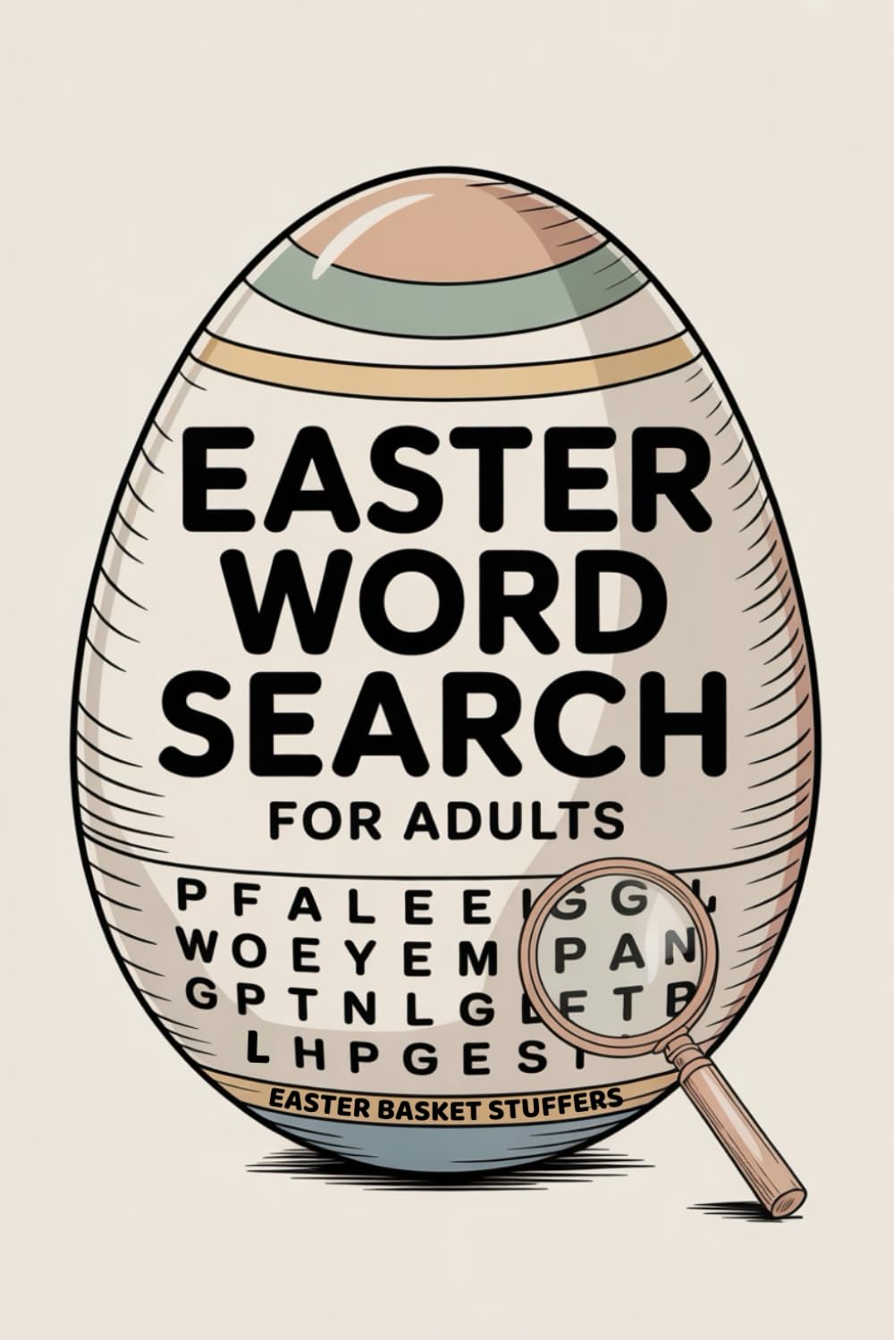 Easter Basket Stuffers: Word Search for Adults: 100 Fun Puzzles with Answers, Activity Book for Men and Women