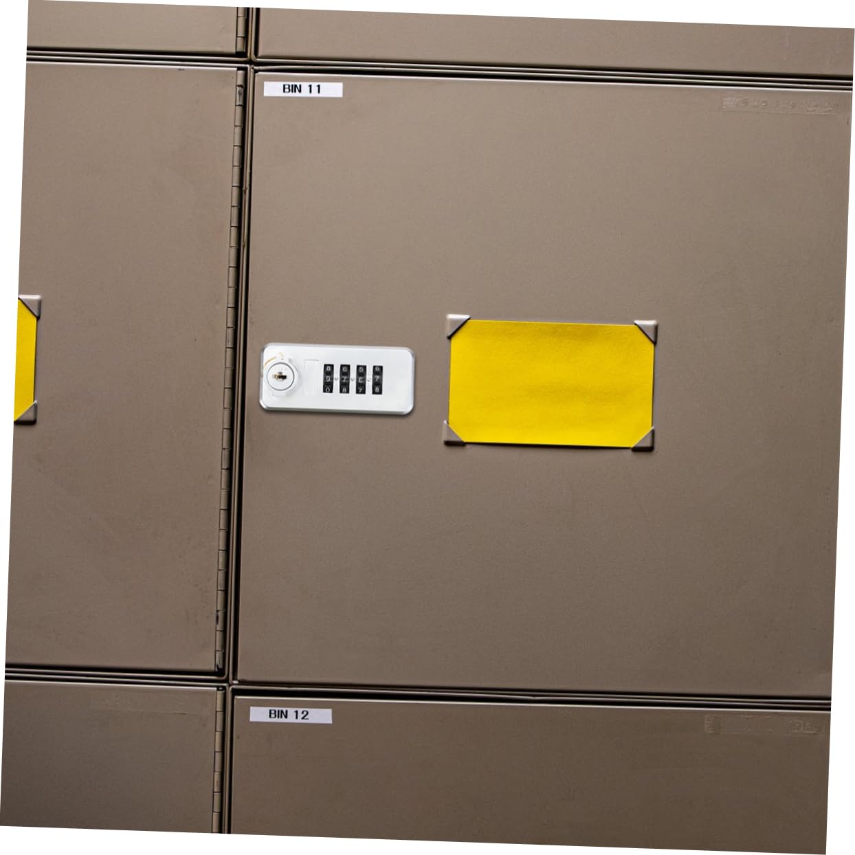 Serrure de Boîte aux Lettres à Combinaison 4 Cadrans en Alliage de Zinc