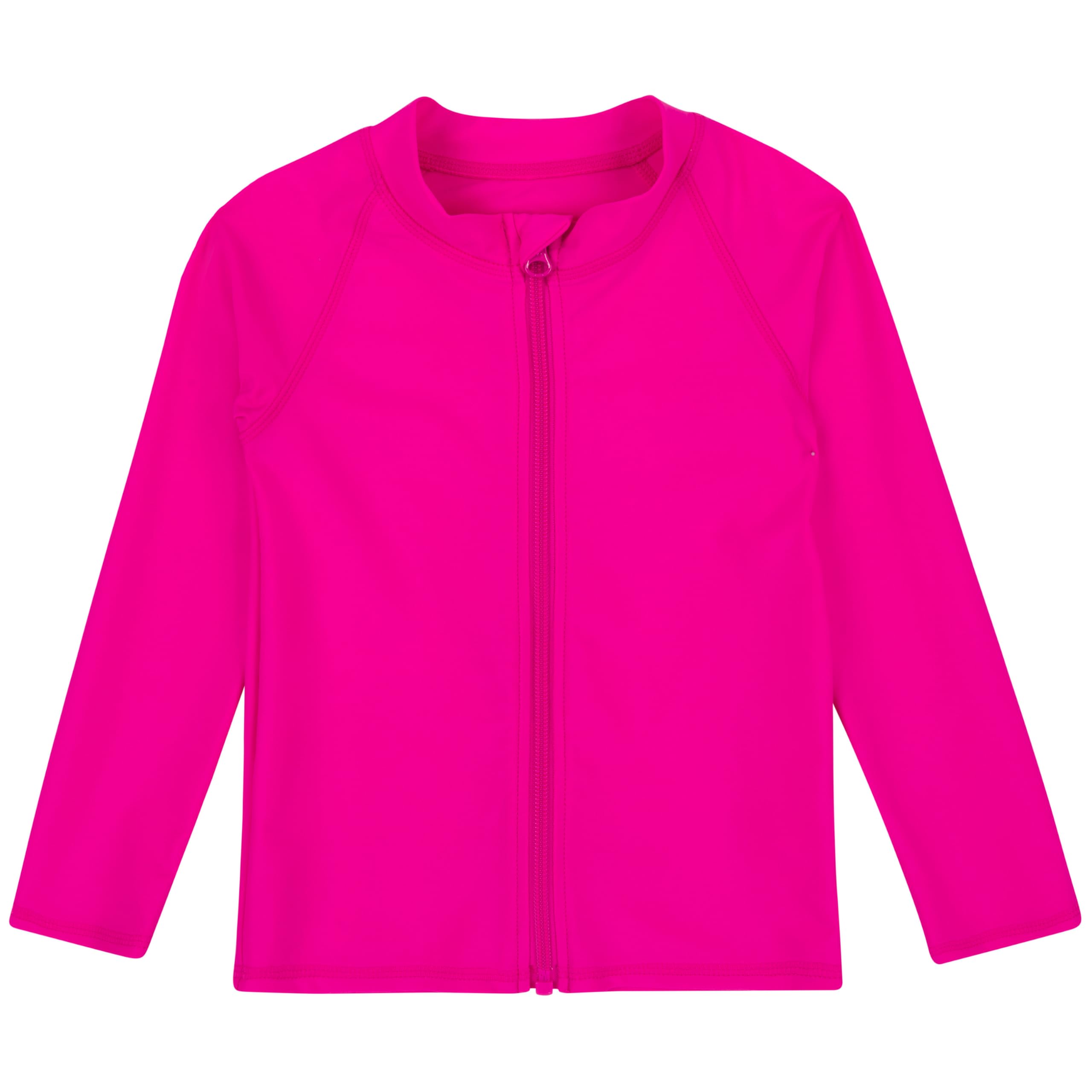 SwimZip UPF 50+ Rash Guard, Long Sleeve Swim Shirt for Boys and Girls