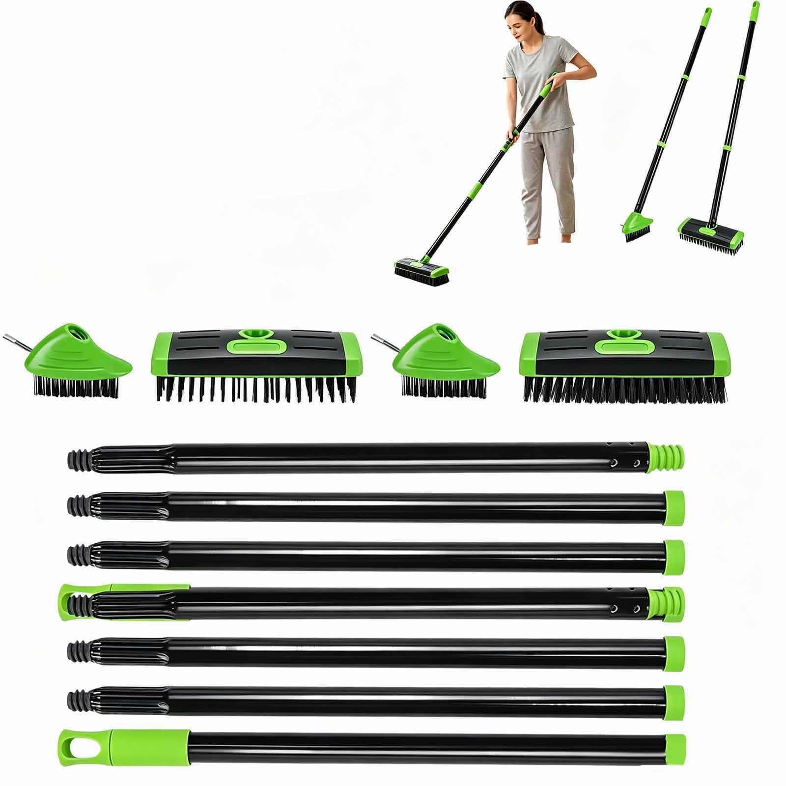Ensemble combiné de brosses à mauvaises herbes polyvalentes 3 en 1, planche