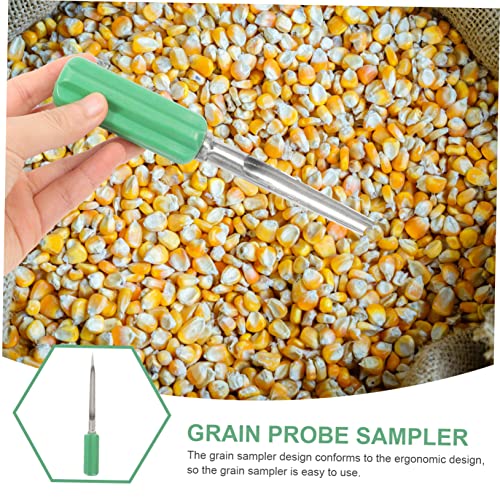 Yardwe Broomcorn Cereal Care Reusable Probes Kit Soil Tester Lawn Sample Powders Cement Fertilizer Sampler Grains Garden Soiling Wheat Slot Metal Test For Experiment #TOP5