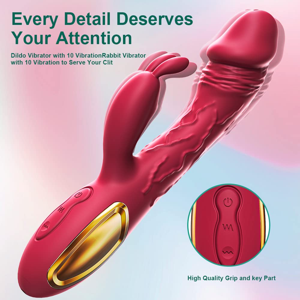 JHH77 Gift Waterproof Adult Toys Easily Adjustable Fun Toys Machine Functions Most USB Rechargeable Waterproof Gifts Soft for 10 Modes New Electric Massage